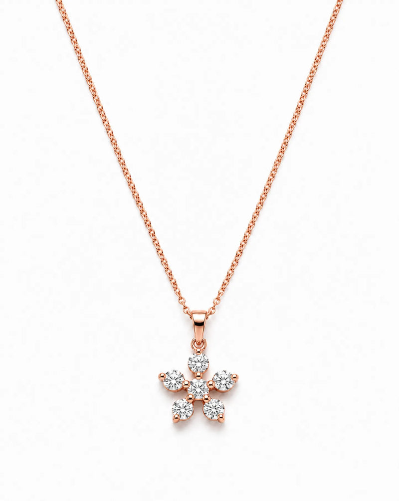 Petal Star Pendant Chain