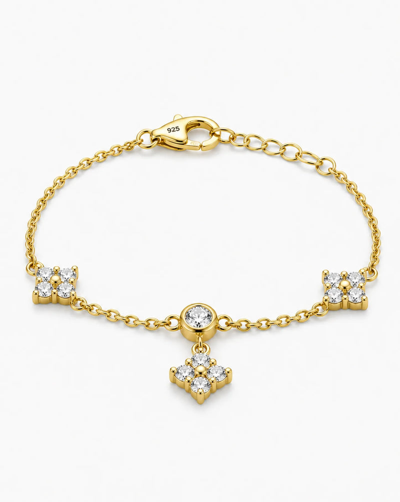 Petal Charm Bracelet