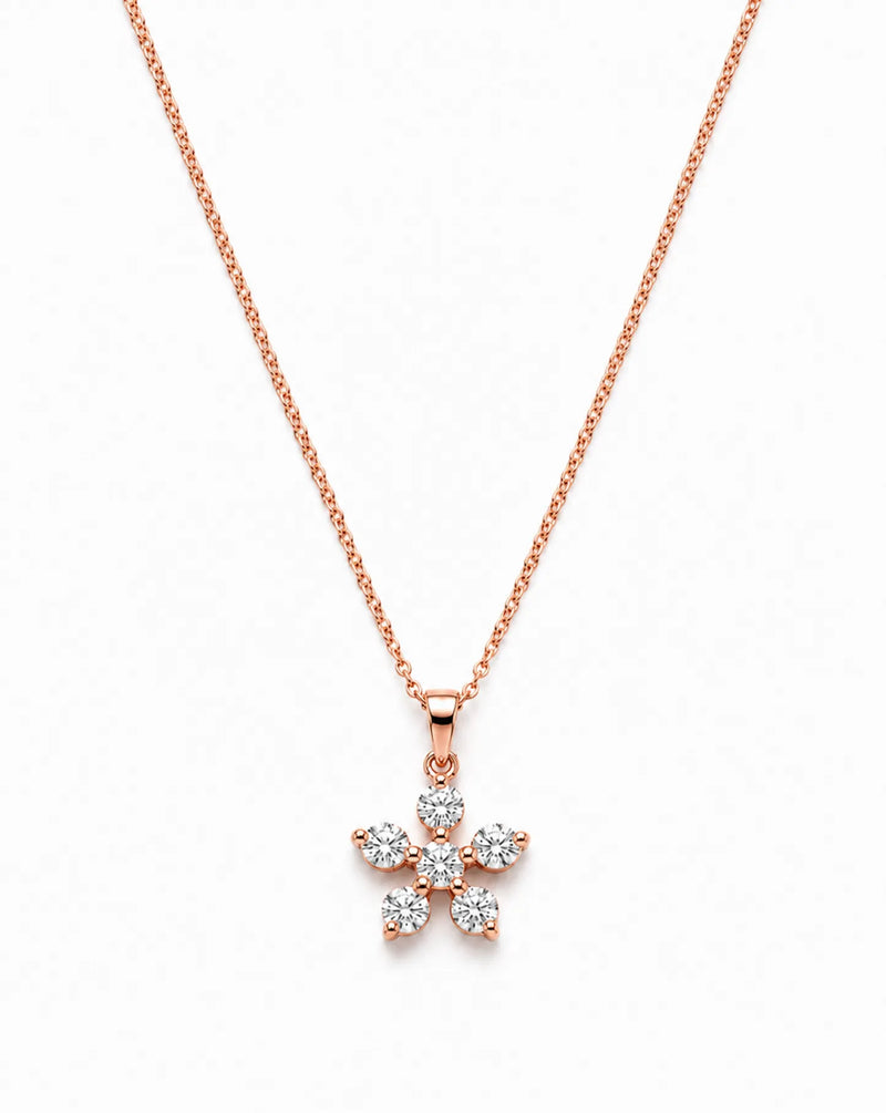Petal Star Pendant Chain
