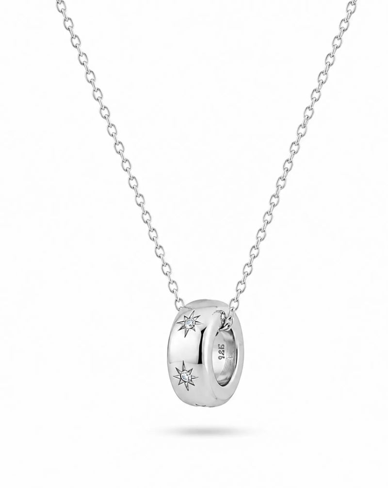 Saturn Charm Necklace
