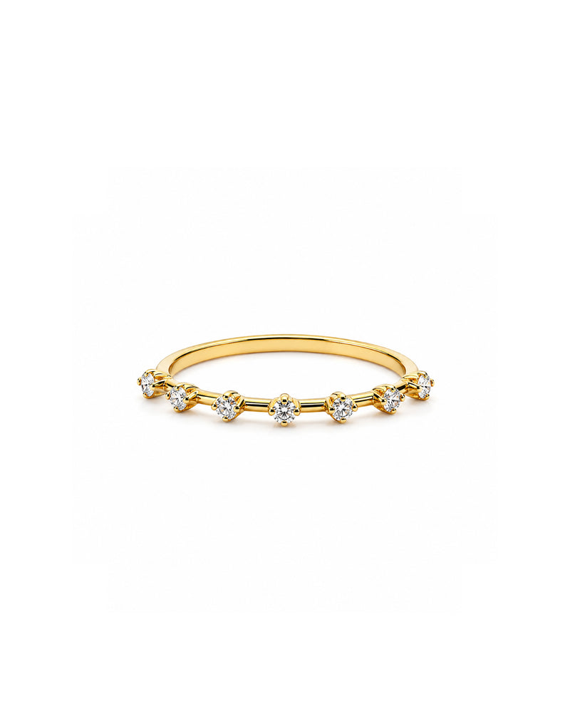 Dotted Solitaire Band alt
