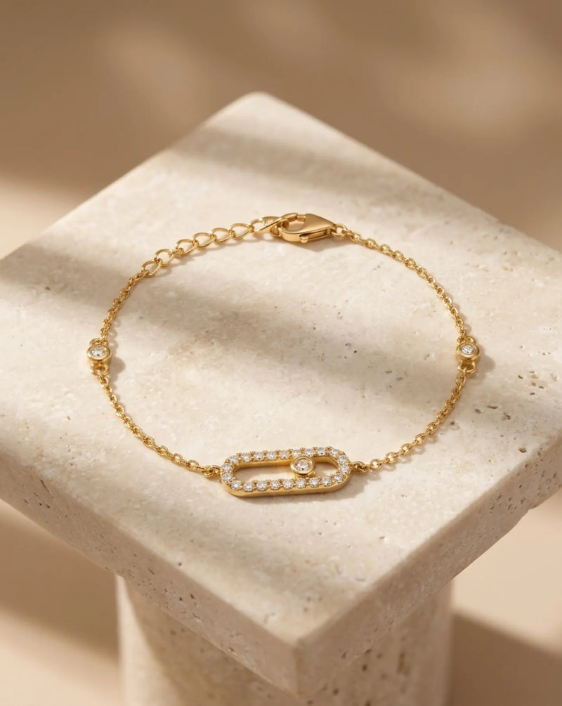 Open Link Chain Bracelet