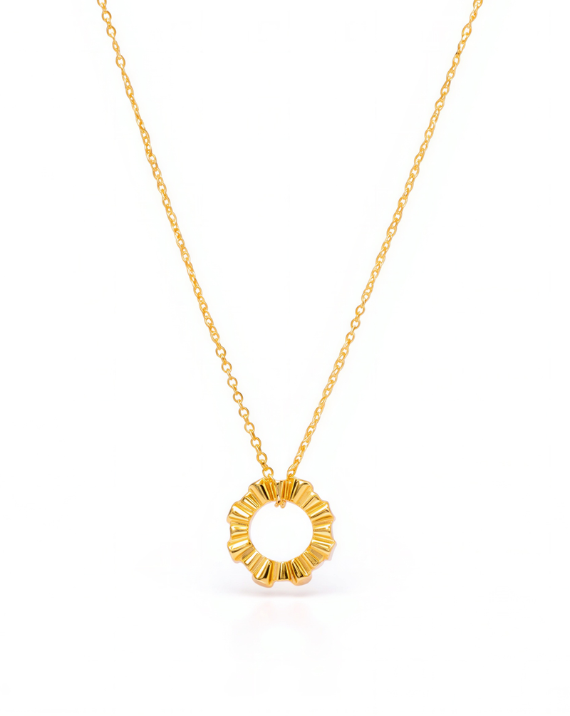 Bezel Dot Necklace