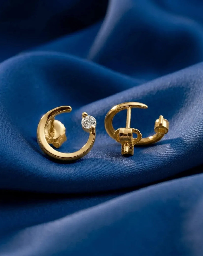 Moonstone Inset Studs hover