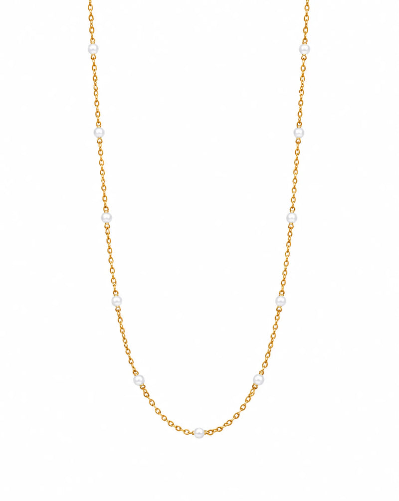Enamel Bead  Necklace