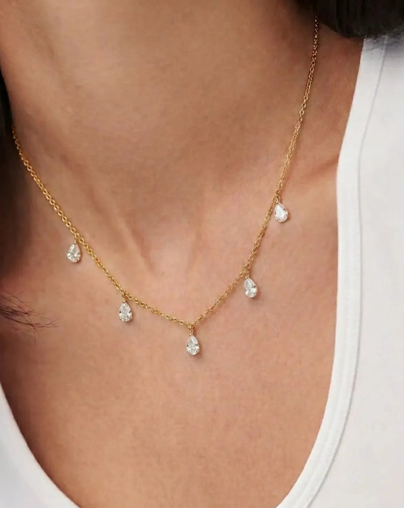 Rain Drop Necklace