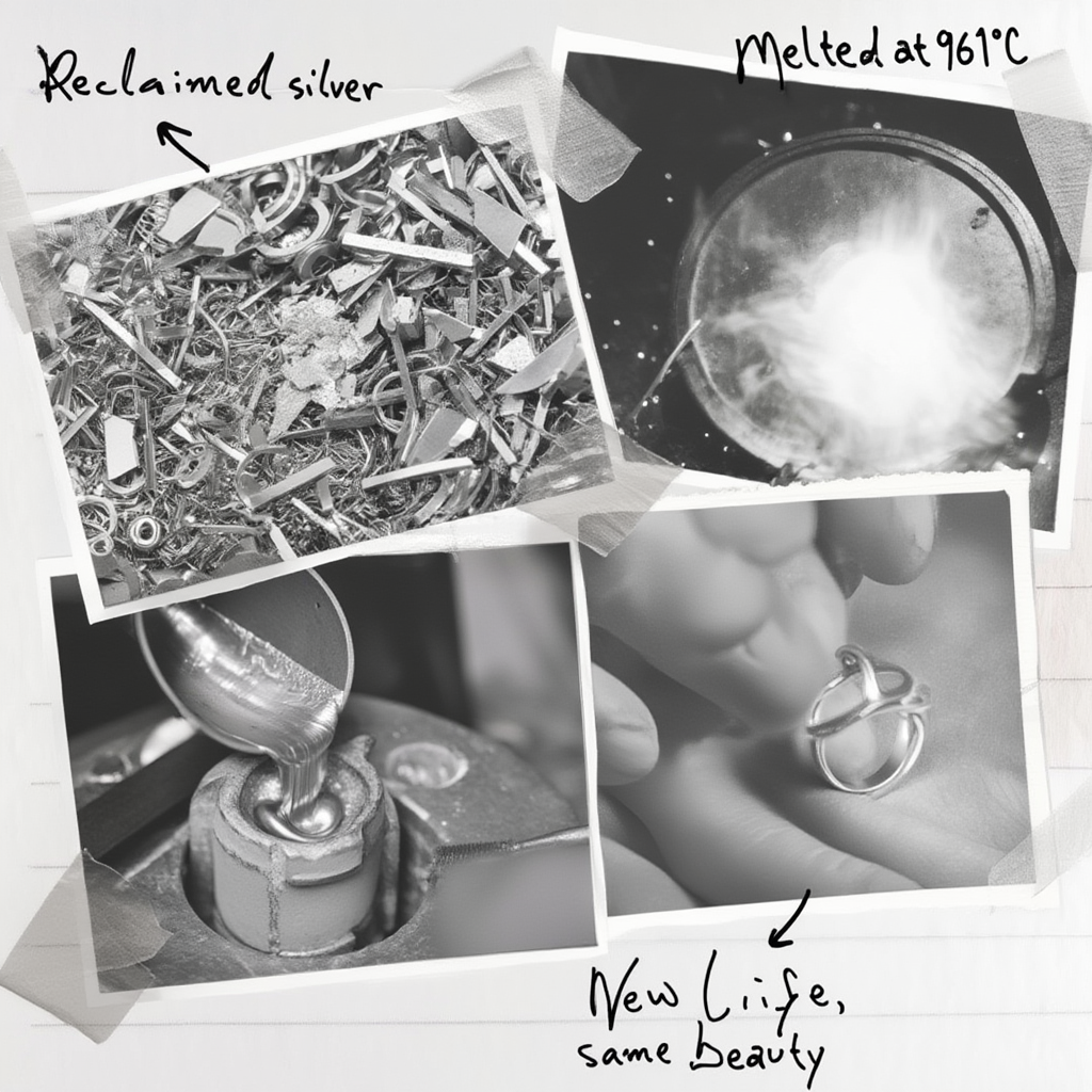 Reclaimed beauty from urban mining.